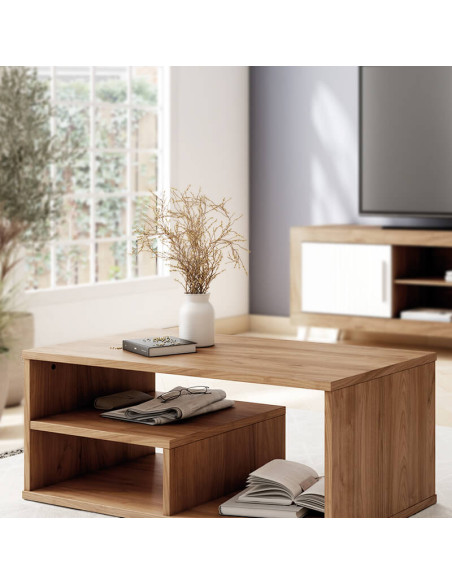Mesa de centro con huecos ROMA