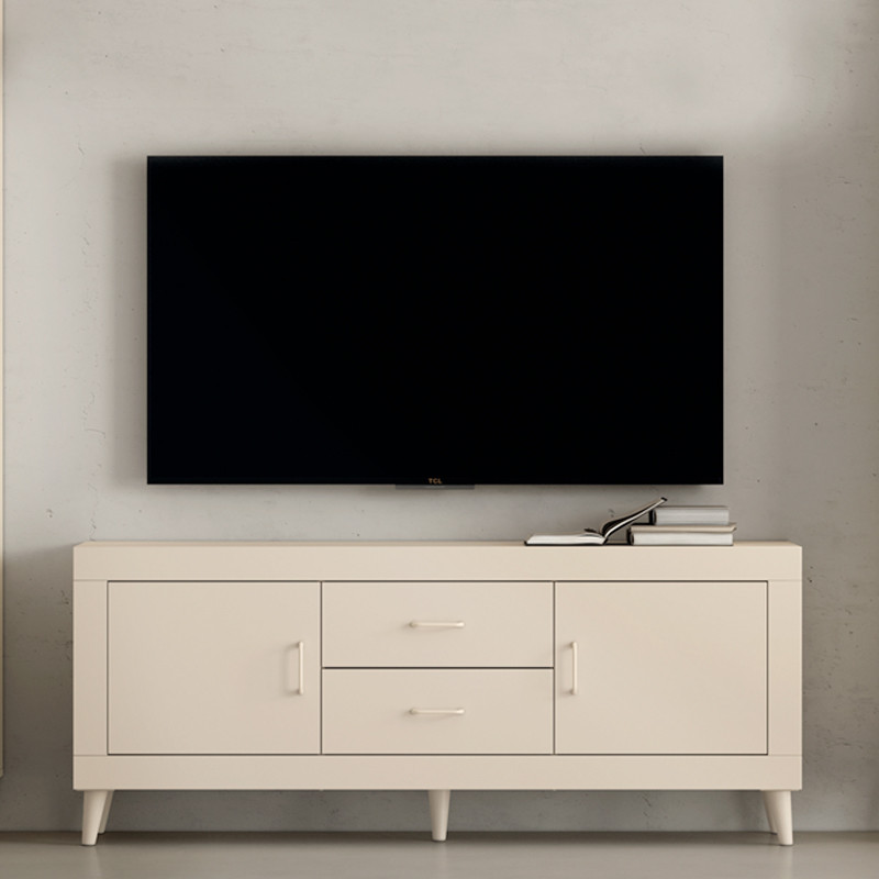 Mueble TV dos cajones y dos puertas ROMA