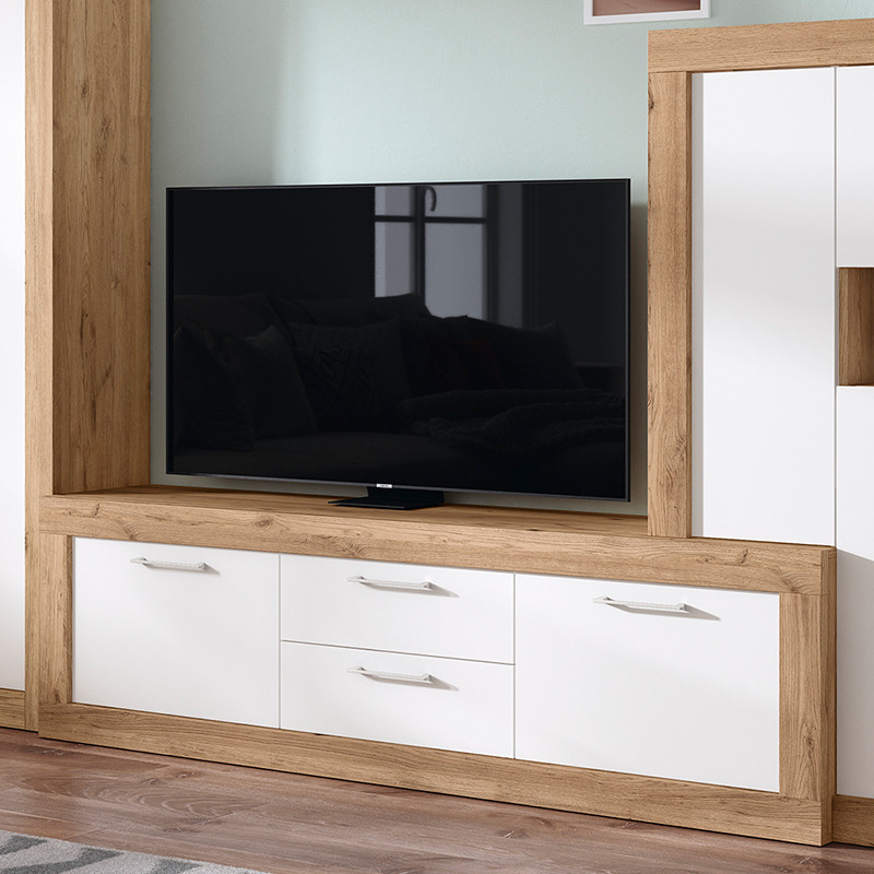 Mueble TV dos cajones y dos puertas 181 cm DALIA