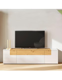 Mueble TV 52 cm alto BIANCA