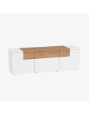 Mueble TV 52 cm alto BIANCA