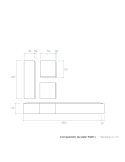 Composición de salón PIERO I