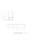 Composición de salón PIERO VII