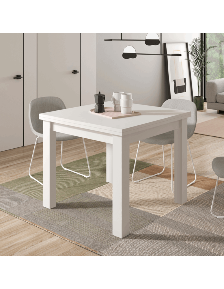Mesa de comedor cuadrada PIERO