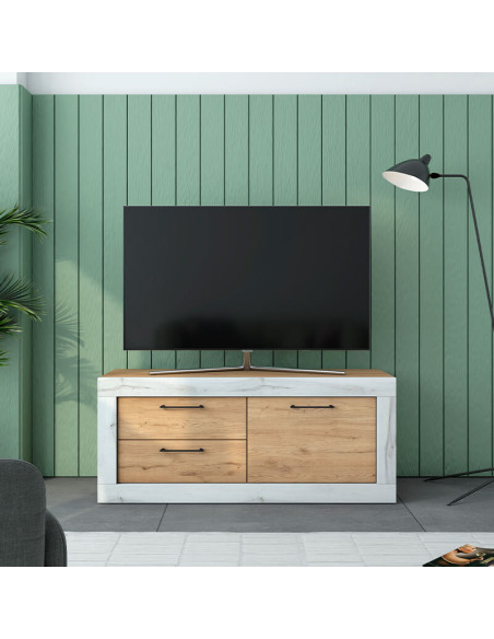 Mueble TV dos cajones y una puerta DALIA