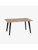 Mesa rectangular fija INNA