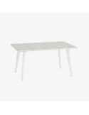 Mesa rectangular fija INNA