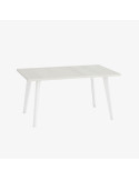 Mesa rectangular fija INNA