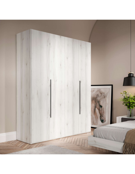 Armario cuatro puertas batientes 239 cm VALENTINA II