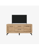 Mueble TV dos cajones y dos puertas 154 cm DALIA