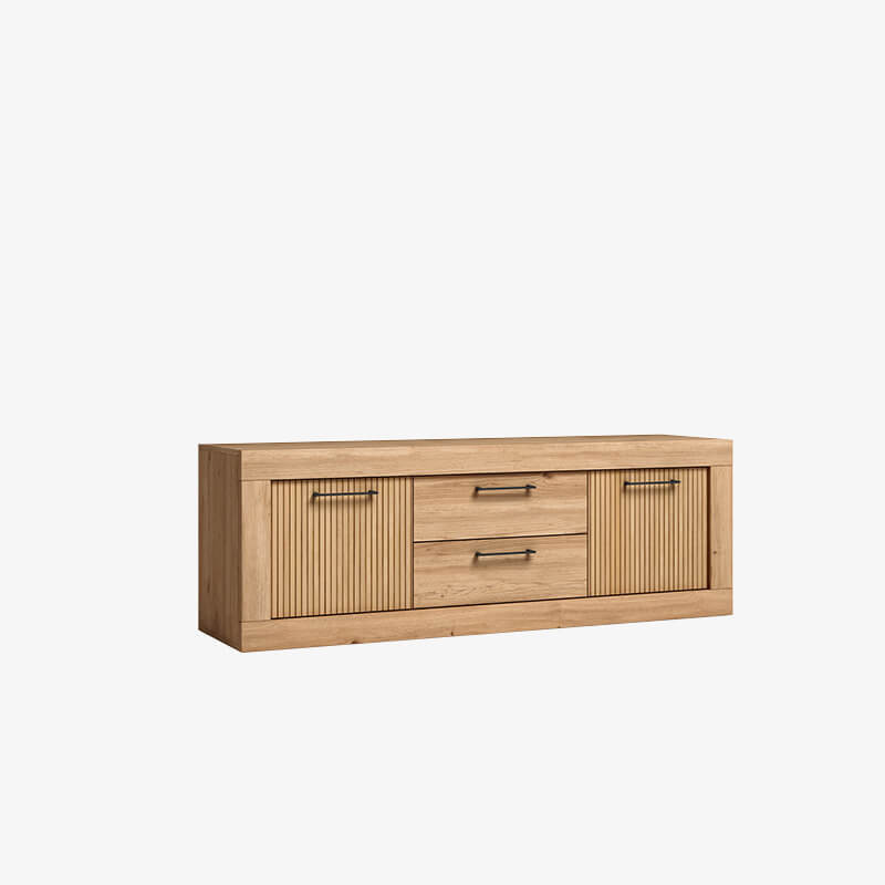 Mueble TV dos cajones y dos puertas 154 cm DALIA
