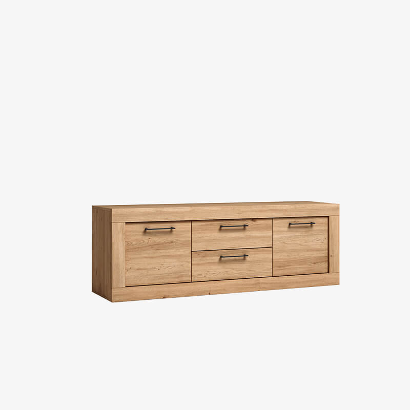 Mueble TV dos cajones y dos puertas 154 cm DALIA