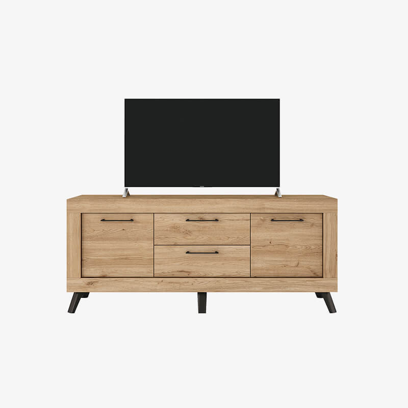 Mueble TV dos cajones y dos puertas 154 cm DALIA