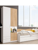 Armario de tres puertas y un cajon altura 218 ANTONELLA
