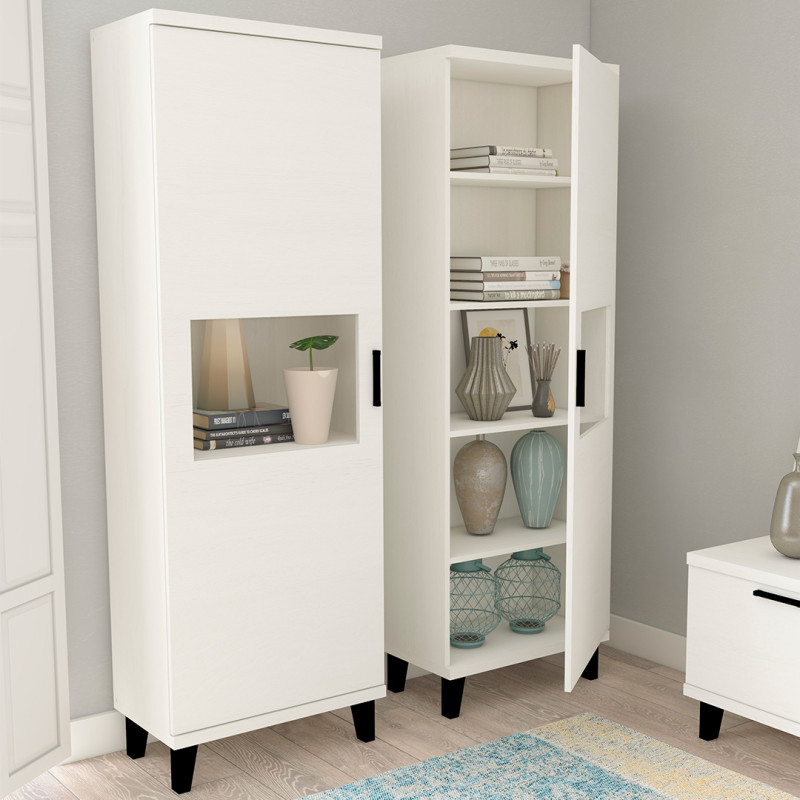 Vitrina una puerta cristal MARCO