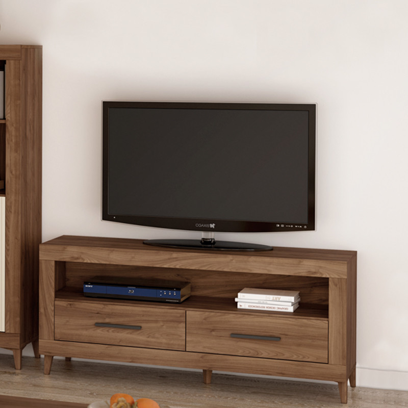 Mueble TV dos cajones y hueco 130 cm ROMA