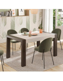 Mesa comedor rectangular extensible portería deslizante DANIELA