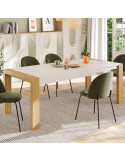 Mesa comedor rectangular extensible portería deslizante DANIELA