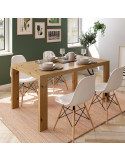 Mesa comedor rectangular extensible portería deslizante DANIELA