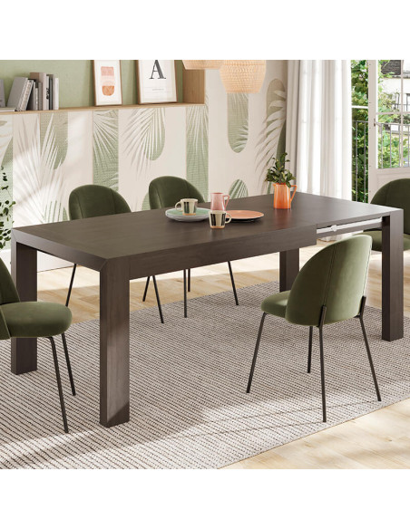 Mesa comedor rectangular extensible portería deslizante DANIELA