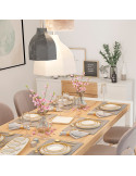 Mesa comedor rectangular extensible portería deslizante DANIELA