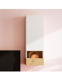 Vitrina para colgar 112x40 cm BIANCA/PIERO