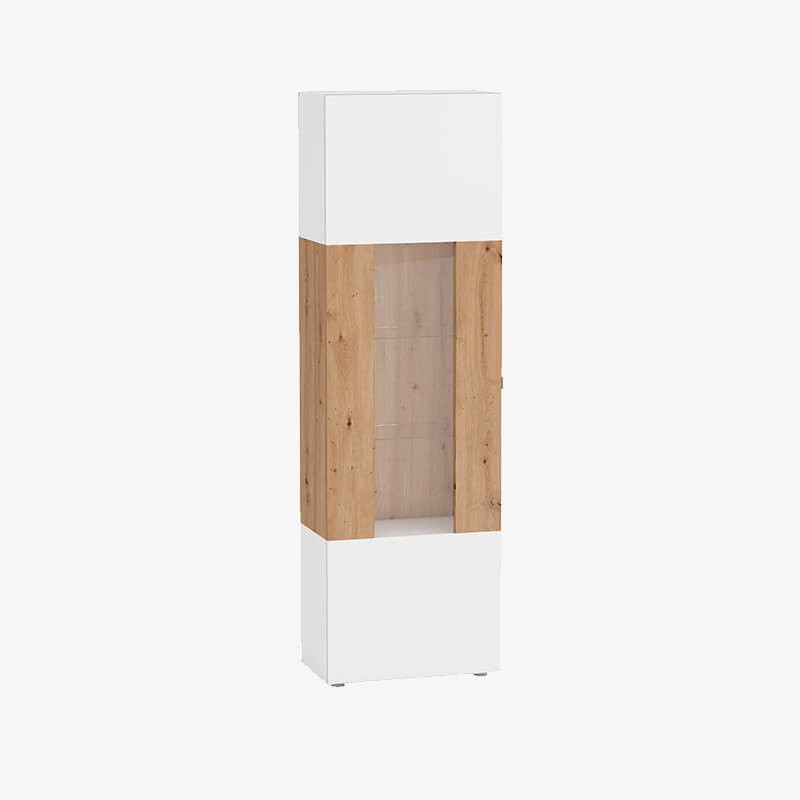Vitrina una puerta BIANCA