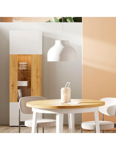 Vitrina una puerta BIANCA