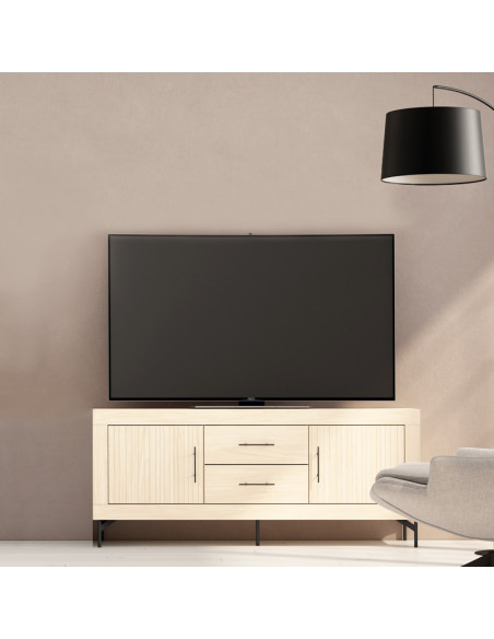 Mueble TV dos cajones y dos puertas ROMA