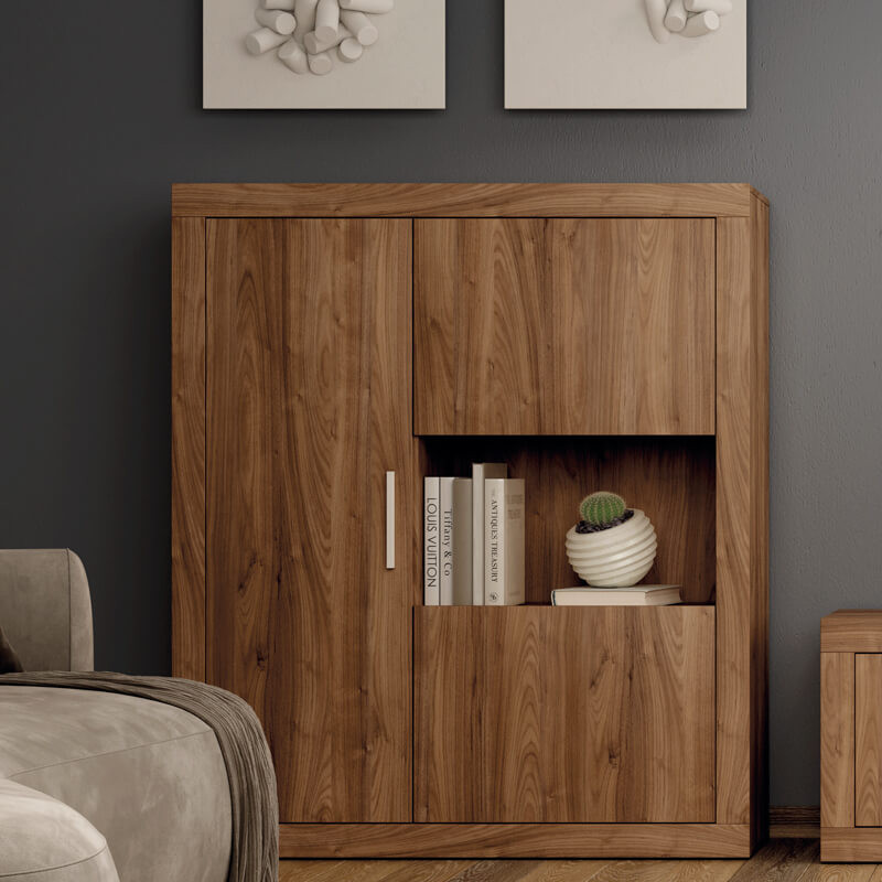 Vitrina tres puertas y un hueco ROMA