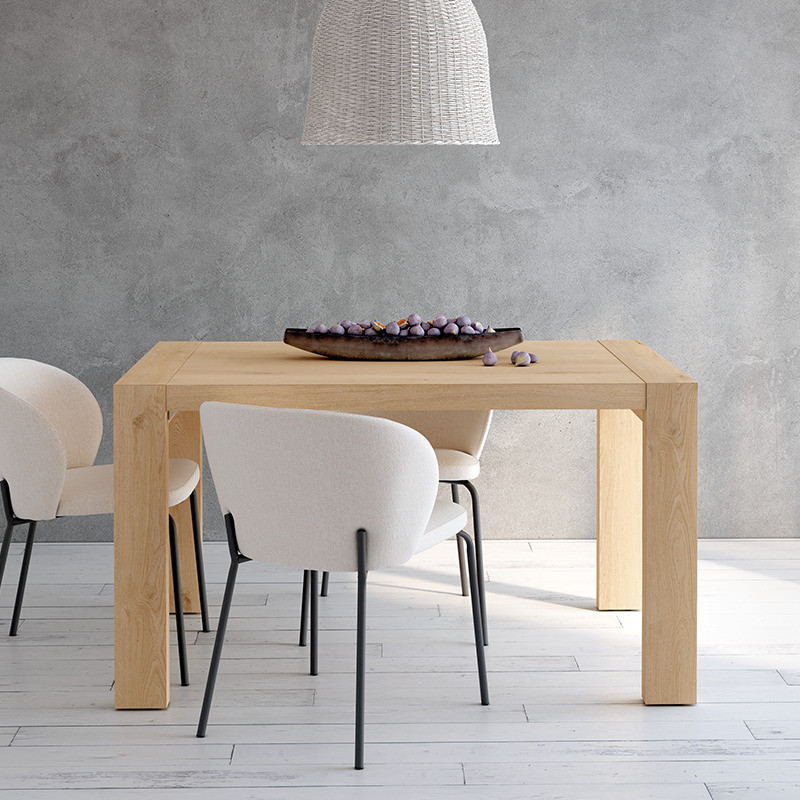 Mesa rectangular pata deslizante ROMA
