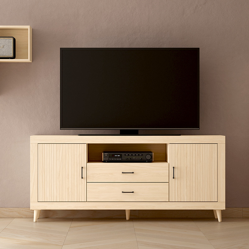 Mueble TV dos cajones, dos puertas y un hueco ROMA