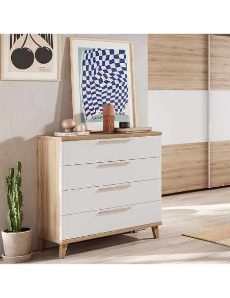 Cómoda cuatro cajones 100 LENA