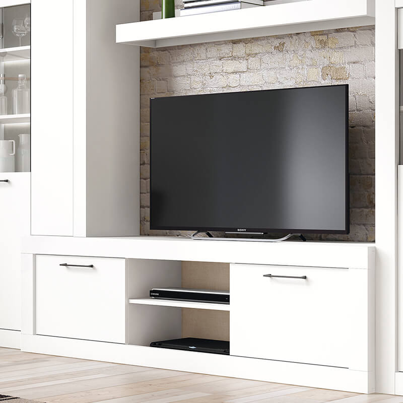 Mueble TV dos puertas y un estante 181 cm DALIA