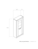 Vitrina una puerta DALIA IV
