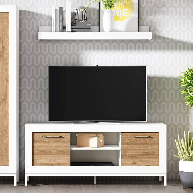 Mueble TV dos puertas y un estante 154 cm DALIA