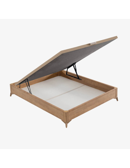 Canapé con base tapizada SPACE
