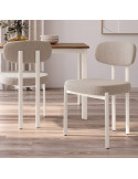 Silla de salón tapizada CALA I