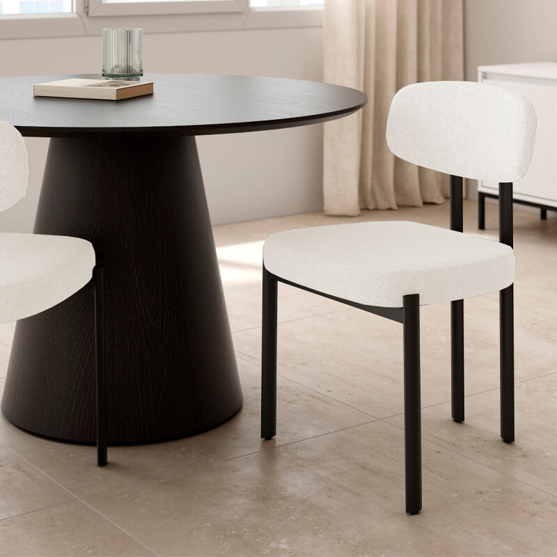 Silla de salón tapizada CALA 2