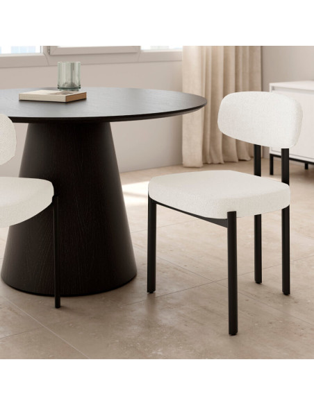 Silla de salón tapizada CALA