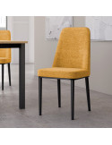 Silla de salón tapizada ADALIA