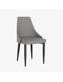 Silla de salón tapizada LEILA