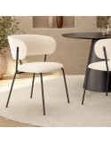 Silla de salón tapizada YOI