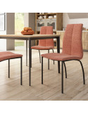 Silla de salón tapizada GREB