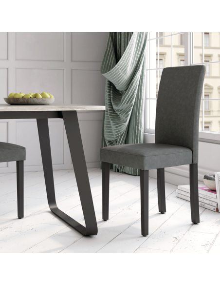 Silla de salón tapizada TRÍPOLI