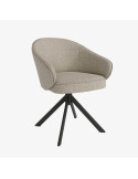 Silla de salón tapizada SIRA