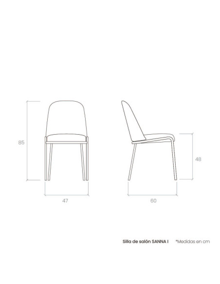 Silla de salón SANNA I