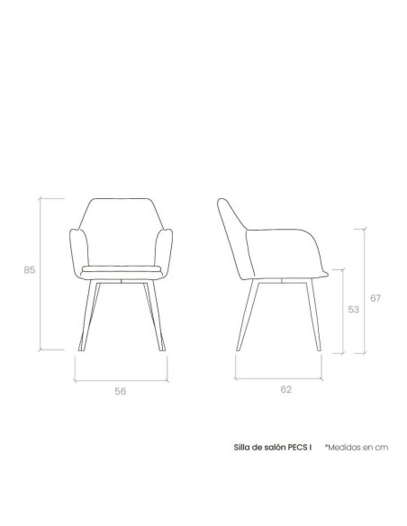 Silla de salón PECS I