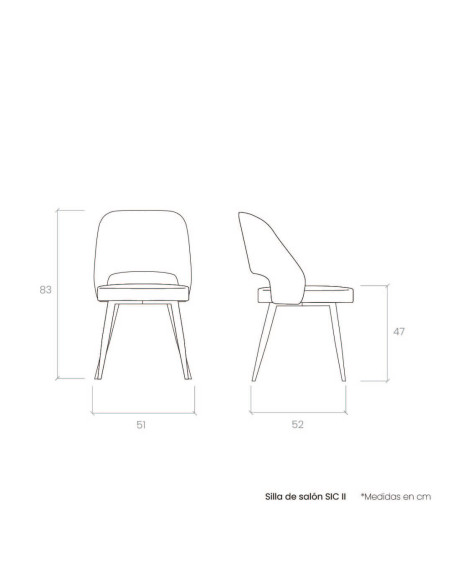 Silla de salón SIC II