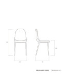 Silla de salón VIVEKA